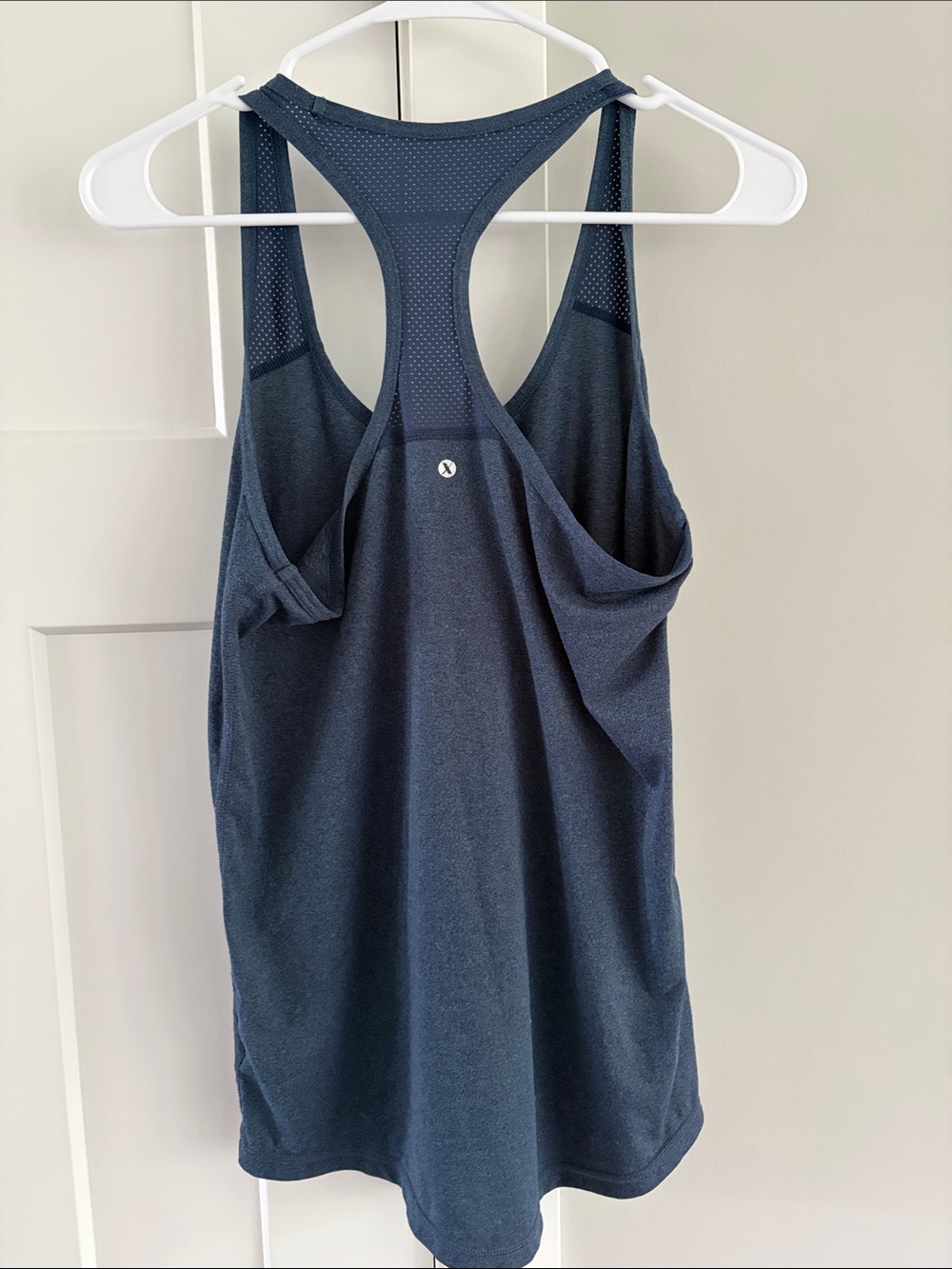 Xersion Navy Racerback Tank Top - Picture 2 of 3
